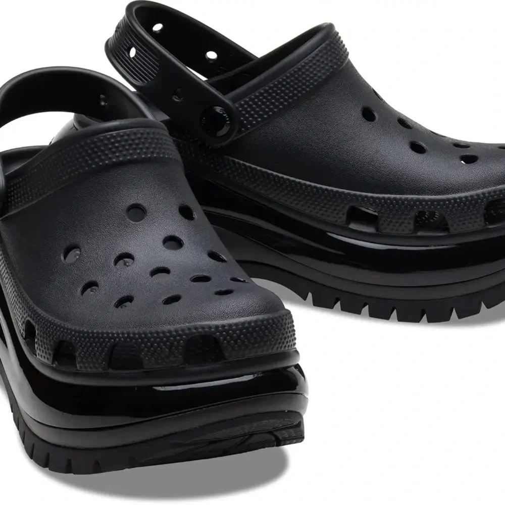 Crocs Mega Crush Platform Black Color Size 6 New - Picture 1 of 2